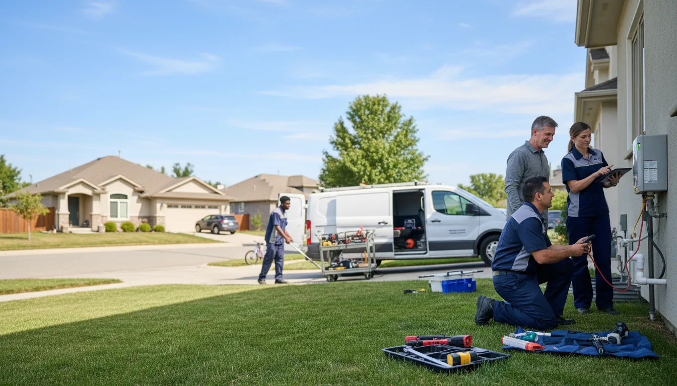 Tankless water heater service in Banning, CA